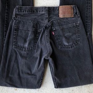 vintage Black Levi’s 501!!!